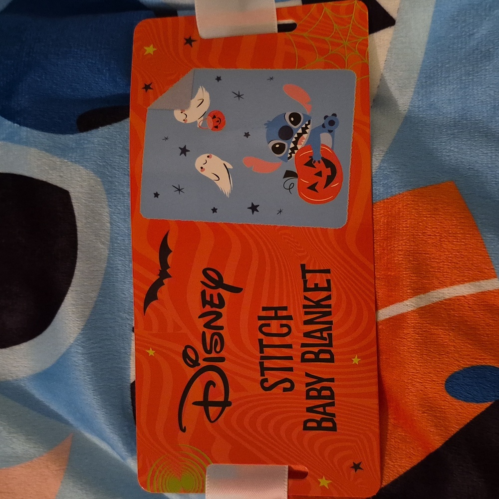 New Disney stitch Halloween baby blanket